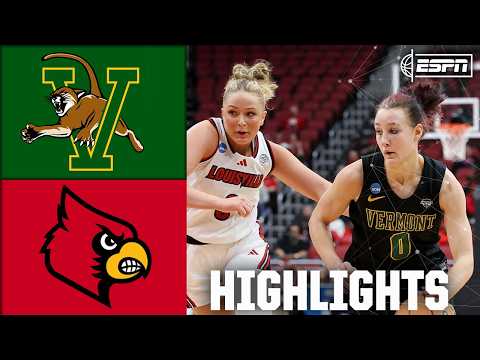 Round of 64: Vermont Catamounts vs. Louisville Cardinals | Full Game Highlights | NCAA Tournament
