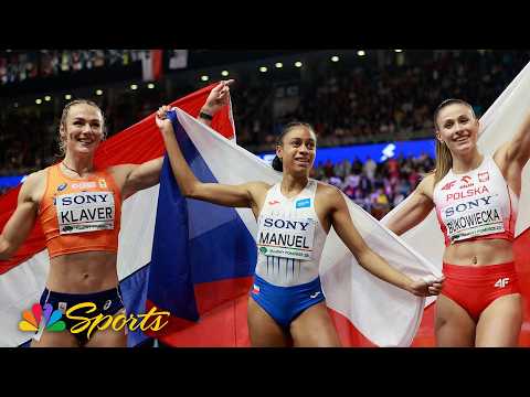 Lurdes Gloria Manuel surges to 400m World Indoor Championship gold | NBC Sports