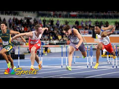 Poland’s Jakub Szymanski wins 60m hurdles World Indoor title in wild finish | NBC Sports