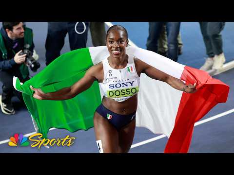 Zaynab Dosso flies to EMPHATIC women’s 60m gold win at World Indoor Championships | NBC Sports