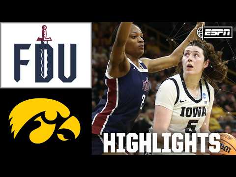 Round of 64: Fairleigh Dickinson Knights vs. Iowa Hawkeyes | Full Game Highlights | NCAA Tournament