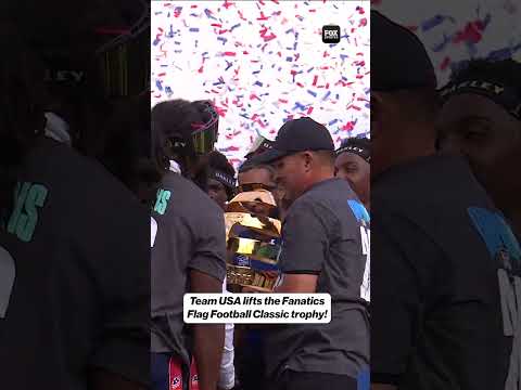 Trophy secured by Team USA 🇺🇸🏆