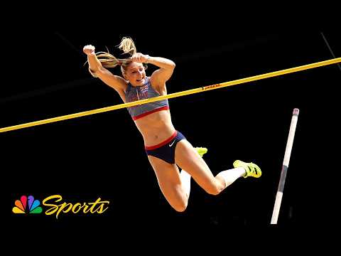 Molly Caudery posts SEASON-HIGH for women’s pole vault gold at Indoor Worlds | NBC Sports
