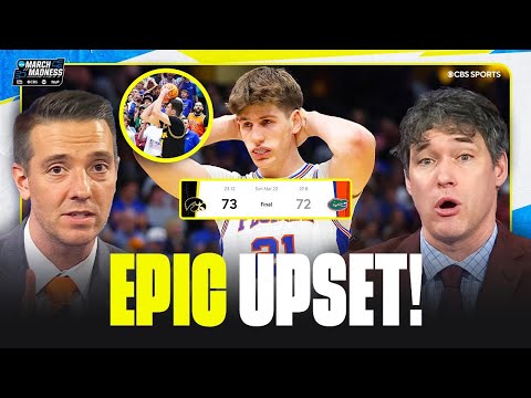 UPSET ALERT 🚨 | Alvaro Folgueiras nails game-winner as Iowa STUNS Florida | 2026 March Madness