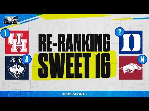 Re-ranking every remaining team in Sweet 16 ✅ | 2026 March Madness