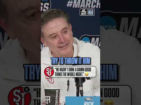 St John’s HC Rick Pitino knew Dylan Darling was going to win it 😂 #rickpitino #stjohns