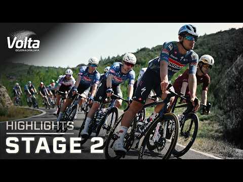 Volta a Catalunya 2026, Stage 2 | EXTENDED HIGHLIGHTS | 3/24/2026 | Cycling on NBC Sports