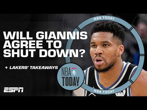 Bucks & Giannis in shut down disagreement 👀 Milwaukee trying to protect trade value⁉️ | NBA Today