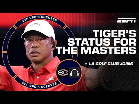 Will Tiger Woods play in The Masters⁉️ + LA Golf Club reacts to winning TGL Finals | SC with SVP