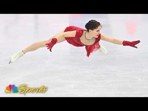Isabeau Levito sparkles in clean short program at World Figure Skating Championships | NBC Sports