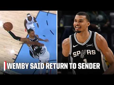 GG JACKSON DUNKED ON WEMBY, BUT WEMBY GETS IMMEDIATE PAYBACK 😱 | NBA on ESPN