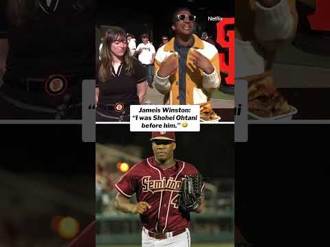 Jameis Winston doing Jameis Winston things. (🎥: @netflix)