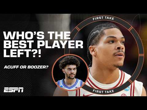 Who’s the BEST player in the Sweet Sixteen? ๐ Darius Acuff Jr. or Cameron Boozer? | First Take