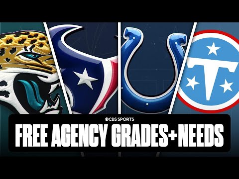 Free Agency Grades & Biggest Needs for EVERY AFC South Team | Jaguars, Texans, Colts, & Titans