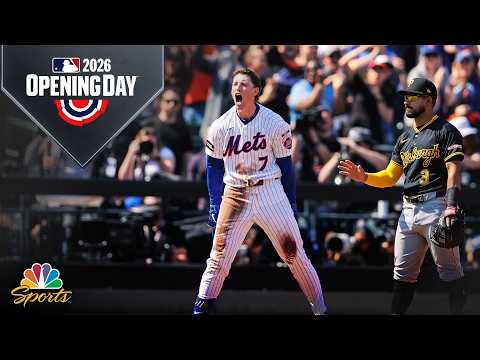 Brett Baty’s triple CLEARS the bases after Oneil Cruz misreads fly ball | HIGHLIGHTS | MLB on NBC