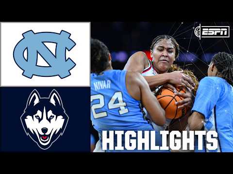 Sweet 16: North Carolina Tar Heels vs. UConn Huskies | Full Game Highlights | NCAA Tournament