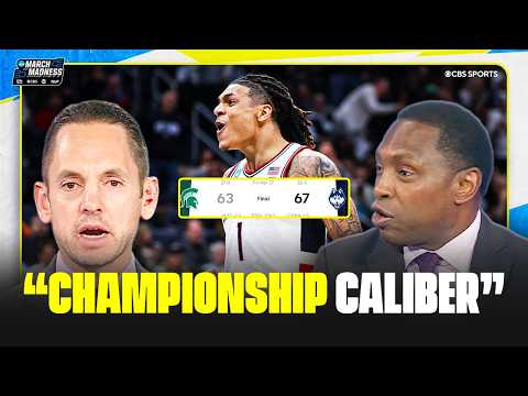 UConn holds off Michigan State, advances to play Duke in Elite Eight | 2026 March Madness