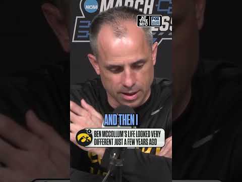 Ben McCollum reflects on his journey and the future of Iowa #basketball #cbb #iowa