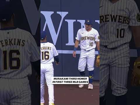 Munetaka Murakami is on FIRE :fire: #mlb #baseball #whitesox #munetakamurakami