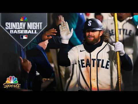 Brendan Donovan SMOKES three-run HR off top of wall | Sunday Night Baseball | MLB on NBC | 3/29/26