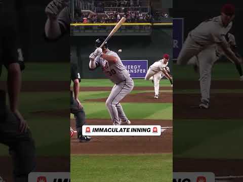 Michael Soroka has thrown an immaculate inning for the Diamondbacks #mlb #arizonadiamondbacks