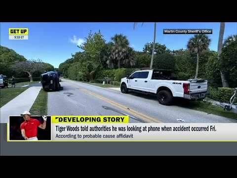 Developing Story: Tiger Woods tells authorities he was looking at his phone during accident | Get Up