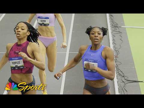 Rosey Effiong closes strong to win women’s 400m at USATF Indoor Championship | NBC Sports