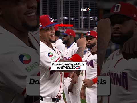 DR’s lineup is scary 😮💨 #MLB #DR #DominicanRepublic #WBC #WorldBaseballClassic