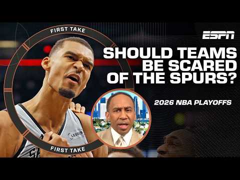 Stephen A. says the Spurs ‘aren’t afraid’ of anybody this postseason 🗣️ | First Take
