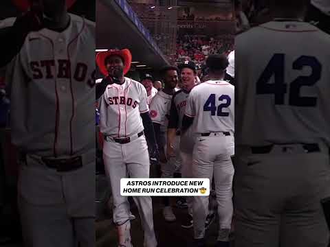 Hit a home run like Yordan Alvarez, wear a cowboy hat! 🤠 #houstonastros #mlb