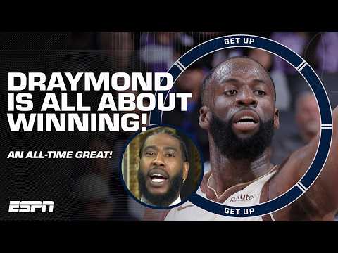 Shump says Draymond Green’s all about WINNING 🏆 ‘He’s one of the GREATS because of that!’ | Get Up