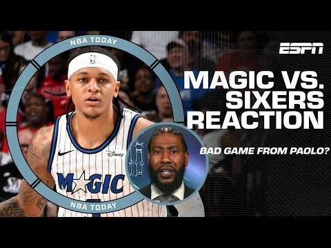 Iman Shumpert expected more from Paolo Banchero ๐ | NBA Today