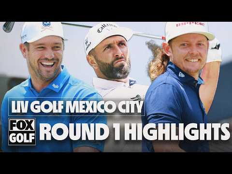 LIV Golf Mexico City: Full Round One Highlights ⛳️ Golf on FOX