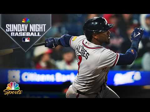 Ozzie Albies caps Braves’ three-run fifth vs. Phils | Sunday Night Baseball | MLB on NBC | 4/19/26