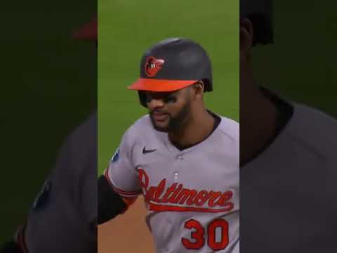 Leody was ready to call it a night! GRAND SLAM ⚾️ #MLB #Orioles #Baseball #grandslam