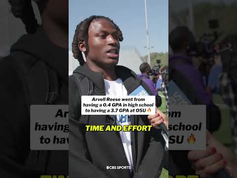 Arvell Reese dedicated himself to the classroom 🔥 #arvellreese #ohiostate #nfldraft