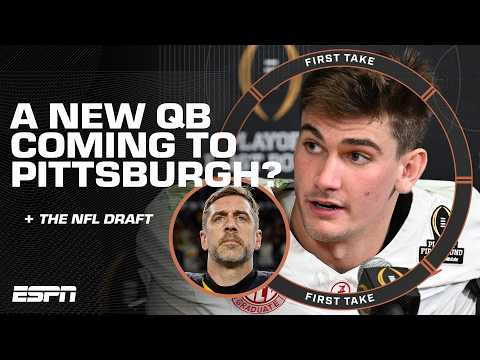 Stephen A. says the STEELERS NEED a QB because they’re ‘dependent on a GERIATRIC!’ 😬 | First Take