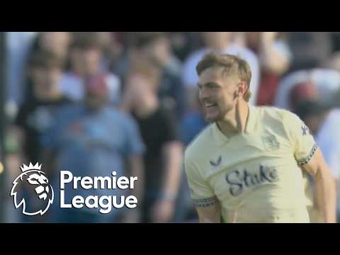 Kiernan Dewsbury-Hall blasts Everton level with West Ham United | Premier League | NBC Sports