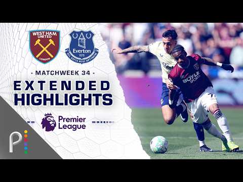 West Ham United v. Everton | PREMIER LEAGUE HIGHLIGHTS | 4/25/2026 | NBC Sports