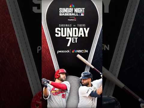 Weekend plans? Sunday Night Baseball 🍿👀🗓️