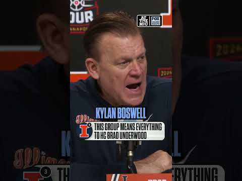 Brad Underwood reflects on the end of the season and what this Illinois group meant to him #CBB