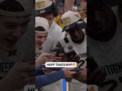 Give that man his chain ๐ค๐ #CBB #WestVirginia #Basketball #HonorHuff