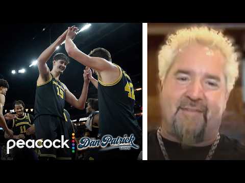 Guy Fieri talks about incredibly successful men’s basketball bracket | Dan Patrick Show | NBC Sports