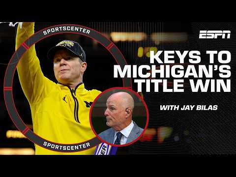 Jay Bilas lauds Michigan’s ‘gritty’ defense in title win vs. UConn | SportsCenter
