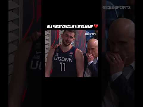 What a career for Alex Karaban #marchmadness #ncaatournament