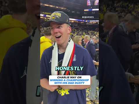 What a moment for the May’s #collegebasketball #marchmadness