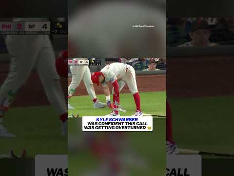 Kyle Schwarber had no doubt was a ball #mlb