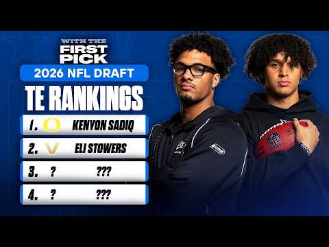 FINAL 2026 NFL Draft TIGHT END Rankings