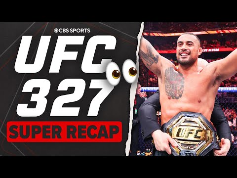 UFC 327 SUPER RECAP: Carlos Ulberg SHOCKS Jiří Procházka, Josh Hokit takes down Curtis Blaydes