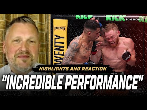 Carlos Prates finishes Jack Della Maddalena in dominating fashion | UFC Fight Night Recap